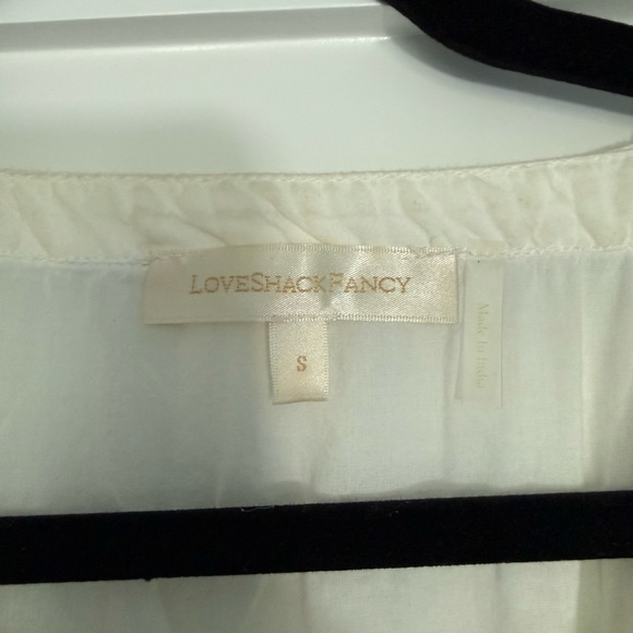 Love Shack Fancy White Lace Maxi Dress - Picture 2 of 2